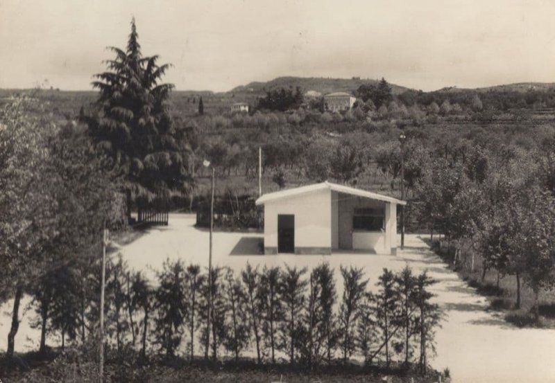 Bardolino Camping Europa Spain Real Photo Postcard