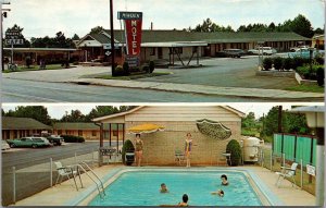 Minden Motel, Hwy 79 & 80 West, Minden LA c1963 Vintage Postcard T54