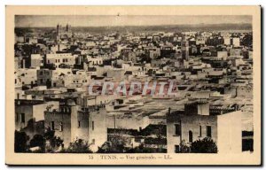 Old Postcard Tunis General view