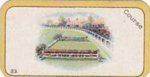 Carreras Vintage Cigarette Card Greyhound Racing No 23 Obstacle  1926