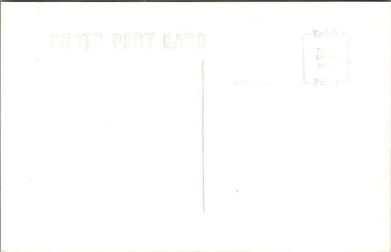 RPPC Postcard Post Office  Kissimmee FL