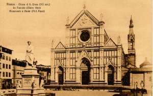 Italy - Florence (Firenze) - Church of San Croce