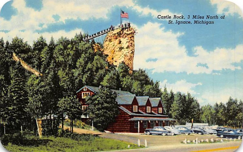 Castle Rock View - St. Ignace, Michigan MI