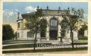 Carnegie Public Library - Oklahoma Citys, Oklahoma