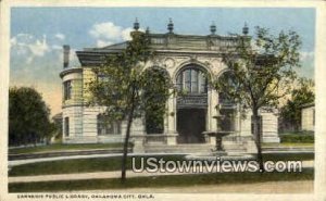 Carnegie Public Library - Oklahoma City s, Oklahoma OK  