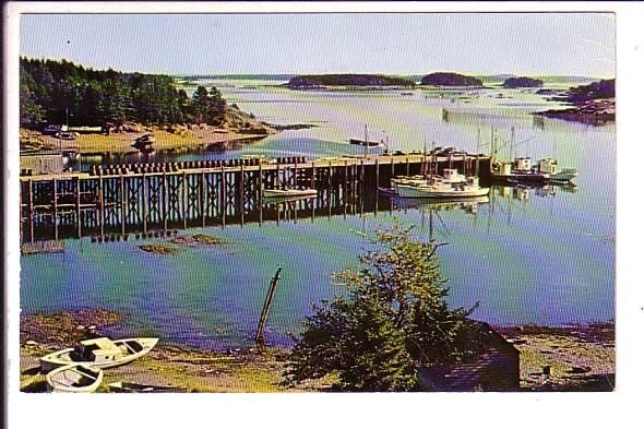 Fishing Fleet, Fundy Coast,, Quiet Harbour New Brunswick, 