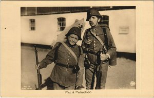 PC PAT & PATACHON, MOVIE STAR, ROSS 6631, Vintage REAL PHOTO Postcard (b33176)