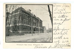 DE - Wilmington. Wilmington High School ca 1906