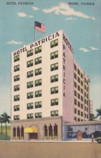 Florida Miami The Patricia Hotel Curteich