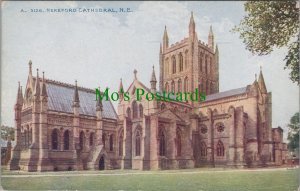 Herefordshire Postcard - Hereford Cathedral, North East View RS33155