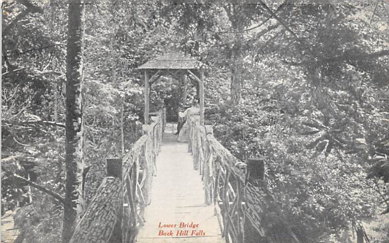 Lower Bridge  Buck Hill Falls, Pennsylvania PA
