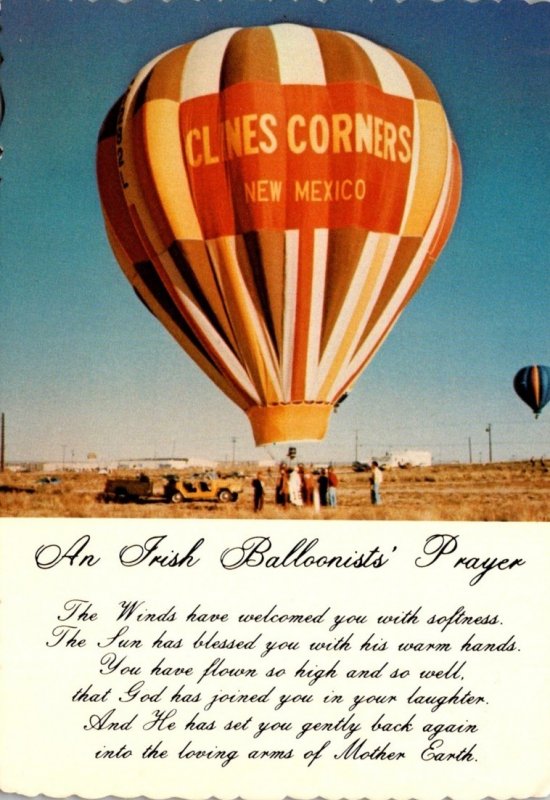 New Mexico Clines Corners The Spud Hot Air Balloon