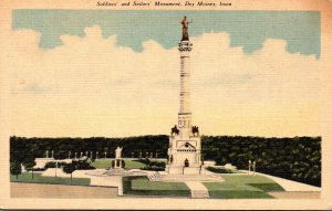 Iowa Des Moines Soldiers and Sailors Monument