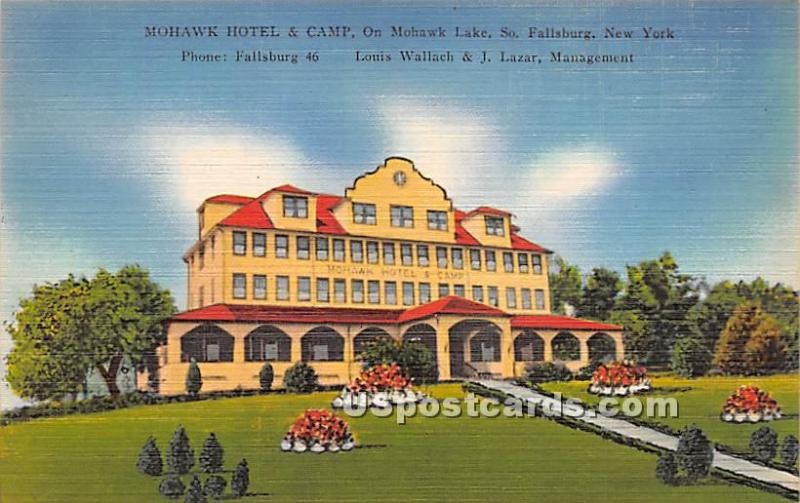 Mohawk Hotel & Camp South Fallsburg NY Unused United States New