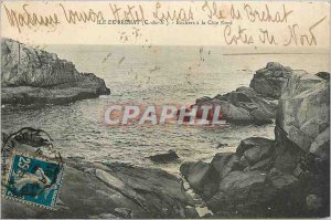 Old Postcard Island Brehat C N Rocks the North Coast