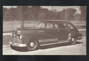 1946 PONTIAC STREAMLINER VINTAGE CAR DEALER ADVERTISING POSTCARD MOPAR