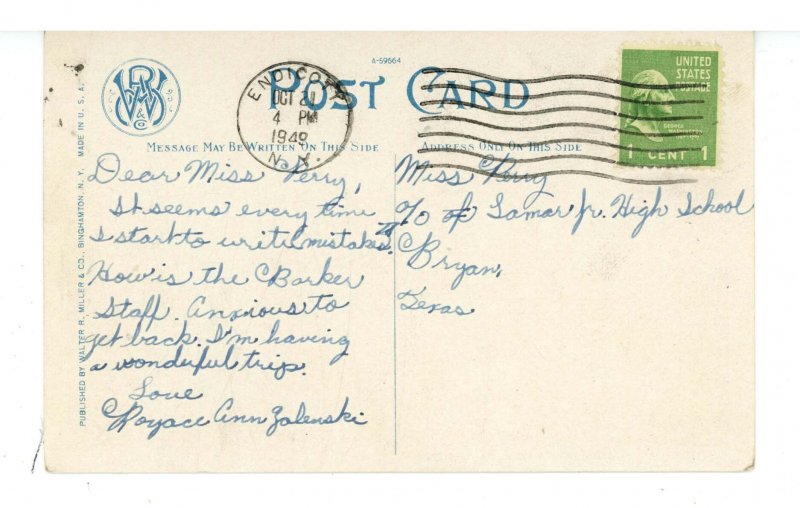 NY - Johnson City. Central Fire Station & Apparatus