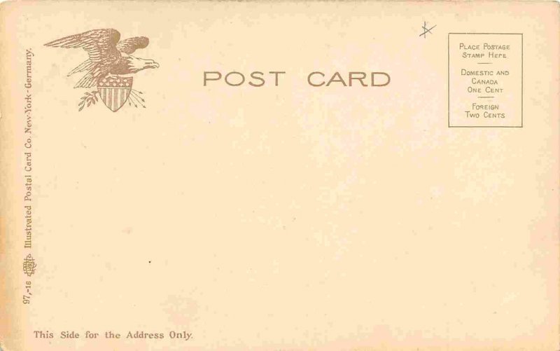 State Capitol Charleston West Virginia 1905c postcard