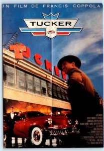 TUCKER French Movie Advertising JEFF BRIDGES Poster Style ~4x6 Repro Postcard