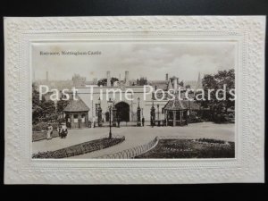 Nottingham NOTTINGHAM CASTLE Entrance c1905 by Valentine's