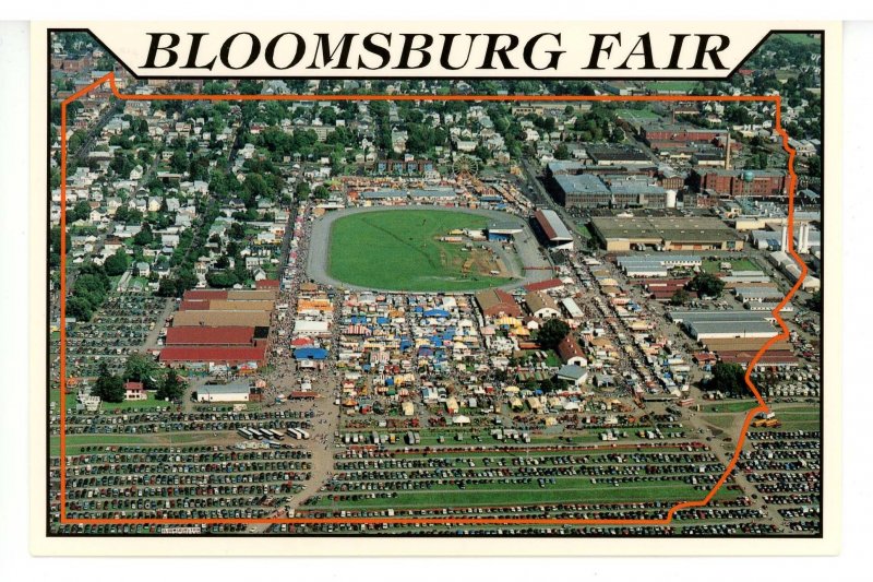 PA - Bloomsburg. Bloomsburg Fair Grounds, Aerial View       (4x6)