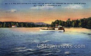 US Mail Boat, Adirondack Mts - Old Forge, New York