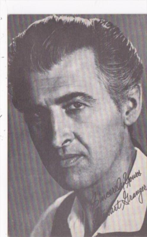 Vintage Arcade Card Stewart Granger