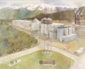 Canada Eurocan Pulp & Paper Company Kitimat British Columbia