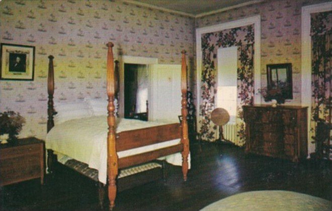 Indiana Vincennes Harrison Bedroom Grouseland Home Of William Henry Harrison