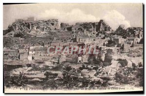 Old Postcard The Provence Baux General view from the Costa Pera tray