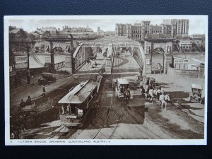 Australia (Emigration) BRISBANE Victoria Bridge c1924 Postcard by Raphael Tuck 