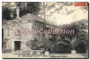 Old Postcard Longjumeau S and O Chateau Saint Eloi Chapel