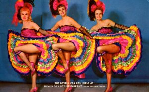 South Tacoma, Washington - The Can-Can girls at Steve's Gay 90's Restaurant-1960