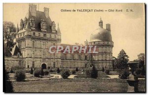 Old Postcard Chateau de Valencay North Coast