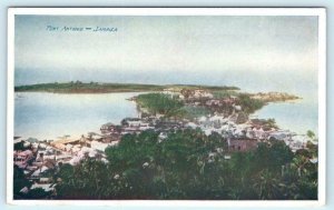 PORT ANTONIO, JAMAICA ~ Birdseye View Postcard