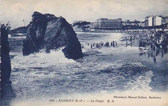 France Biarritz La Plage