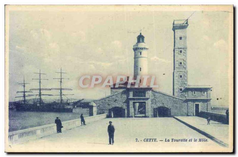Old Postcard Lighthouse This La Tourette and the Mole