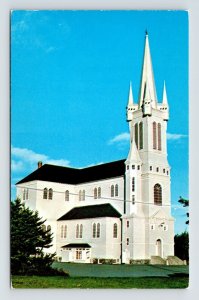 St Marys Roman Catholic Church Eglise Ste Marie Point NS Canada Postcard UNP VTG 