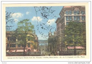 George & Barrington Streets , HALIFAX , Nova Scotia , Canada , 30-40s