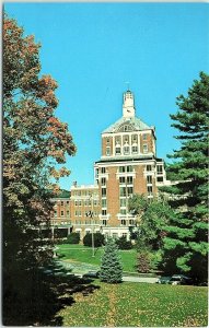 Vintage The Homestead Resort Hot Springs Virginia Historic Tower Postcard 7-79