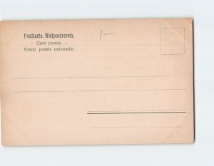 Postcard Finanzministerium, Dresden, Germany