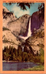 California Yosemite Valley Yosemite Falls 1949