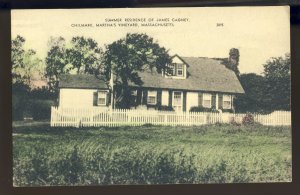 Martha's Vineyard, Massachusetts/MA Postcard, Summer Home-James Cagny, C...