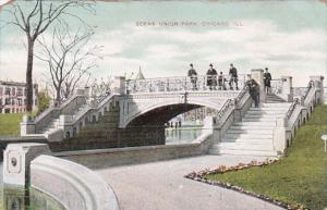 Illinois Chicago Scene In Union Park 1911