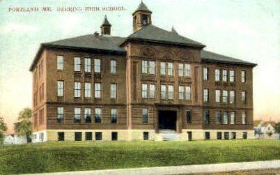 Deering High School in Portland, Maine