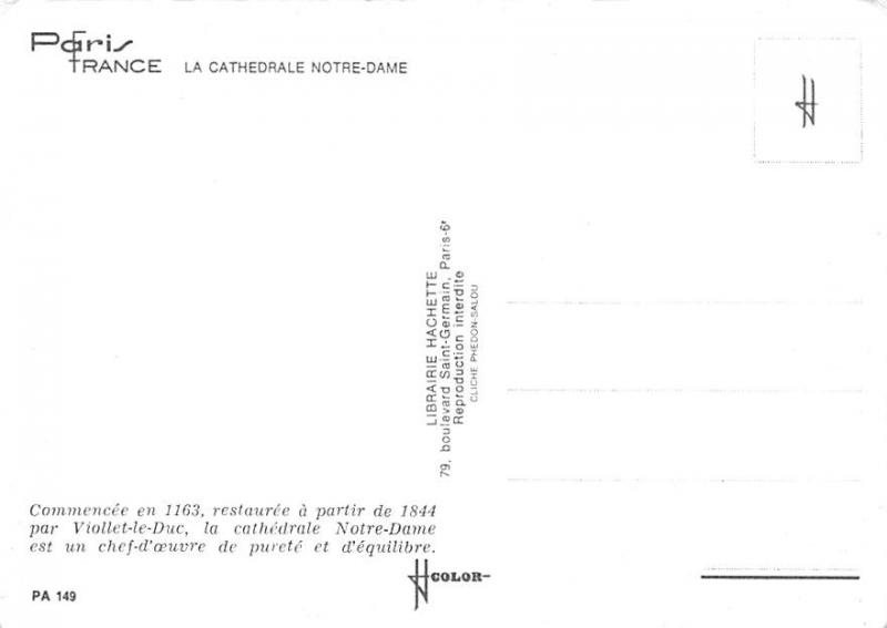 La Cathedrale Notre Dame - France