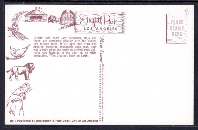 Elephants,Griffith Park Zoo,Los Angeles,CA