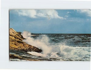 Postcard The Rock-Bound Coast Of Maine