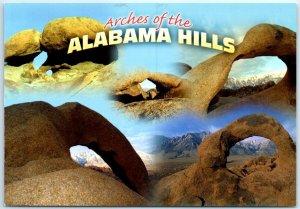 Postcard - Arches of the Alabama Hills, California