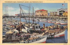 Fisherman's Fleet - San Francisco, California CA  